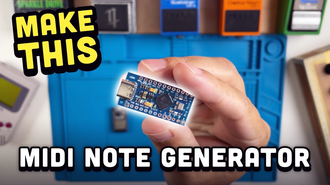 Сделайте это ПЕРВЫМ перед MIDI-контроллером | Генератор случайных MIDI-нот