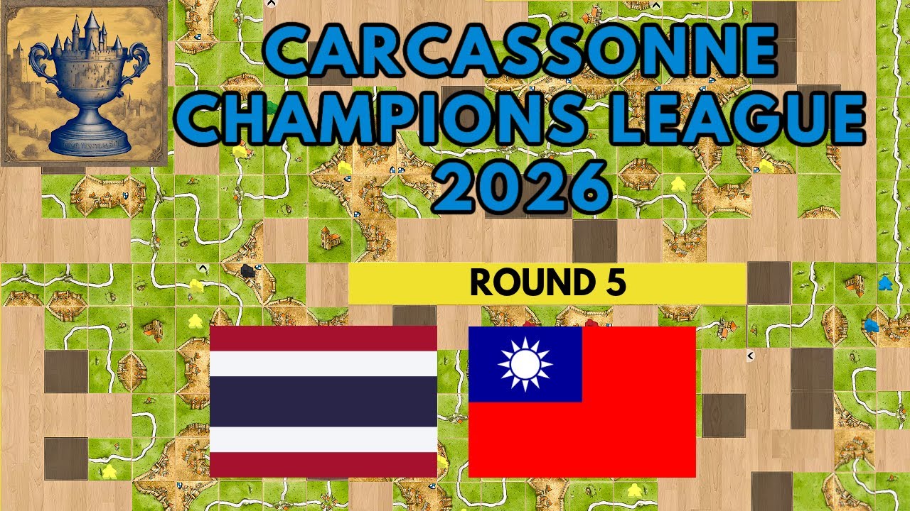 Round 5 Day 5 of Carcassonne Champions League 2026