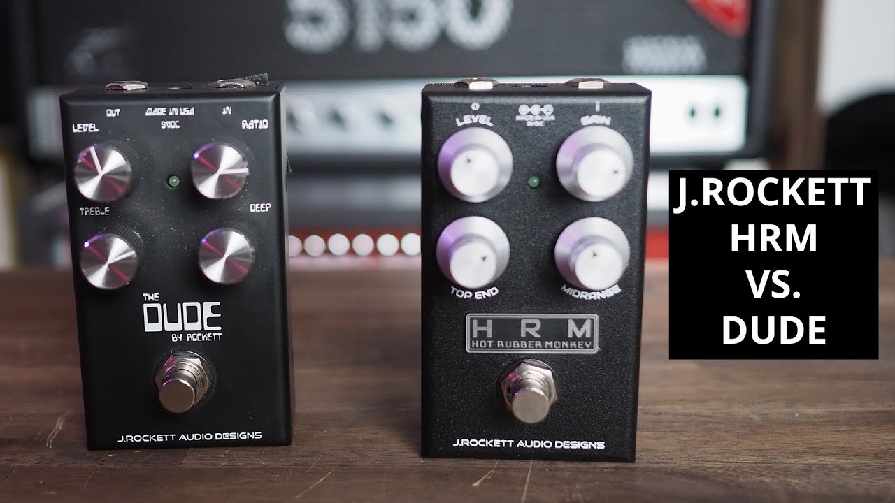 What's the difffernce between the J.Rockett HRM V2 and the Dude?