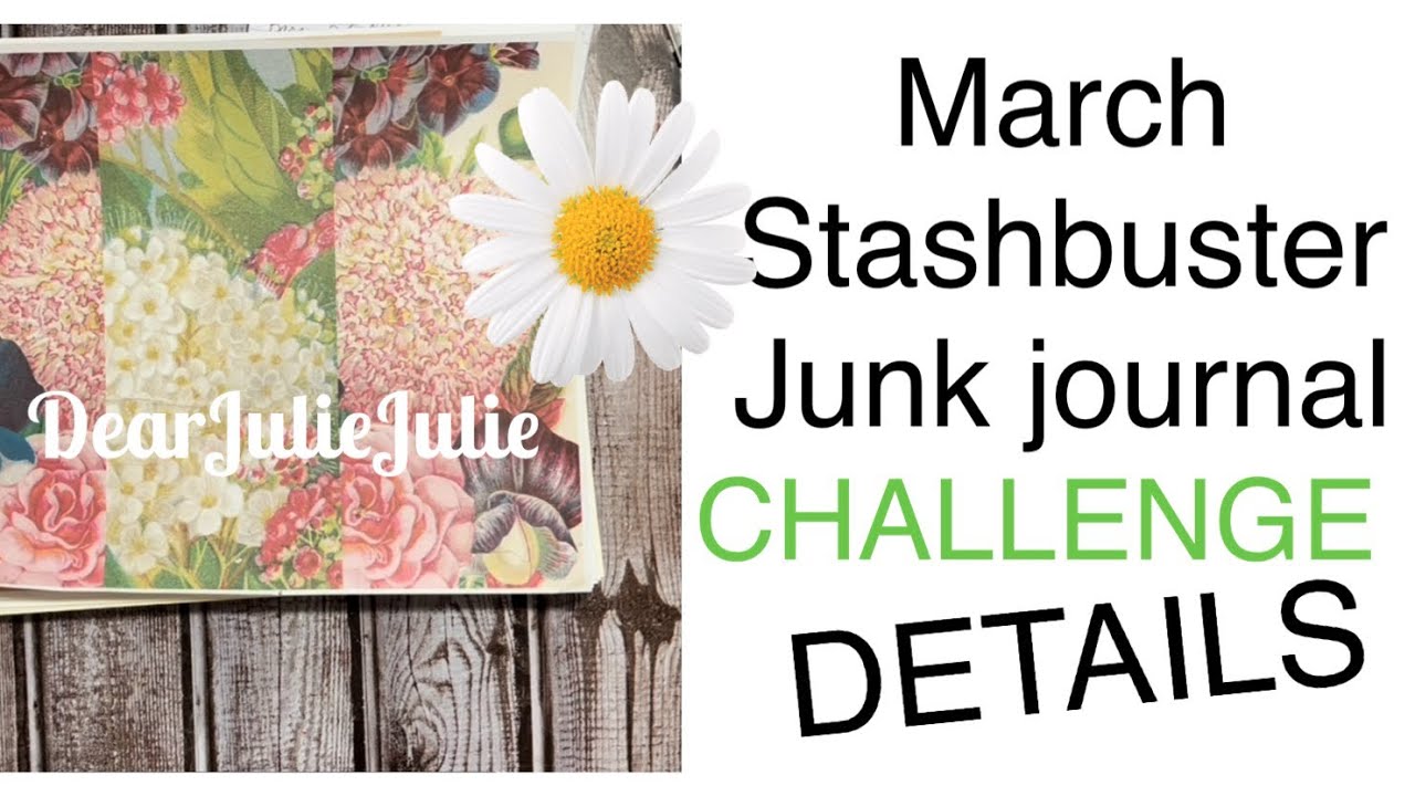 March Junk Journal Challenge 2022 details!! #sjjc2022