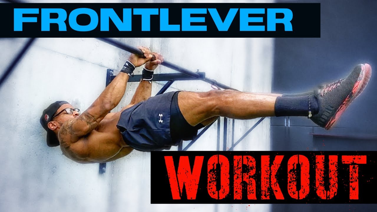 FRONTLEVER WORKOUT for Beginners and the Advanced