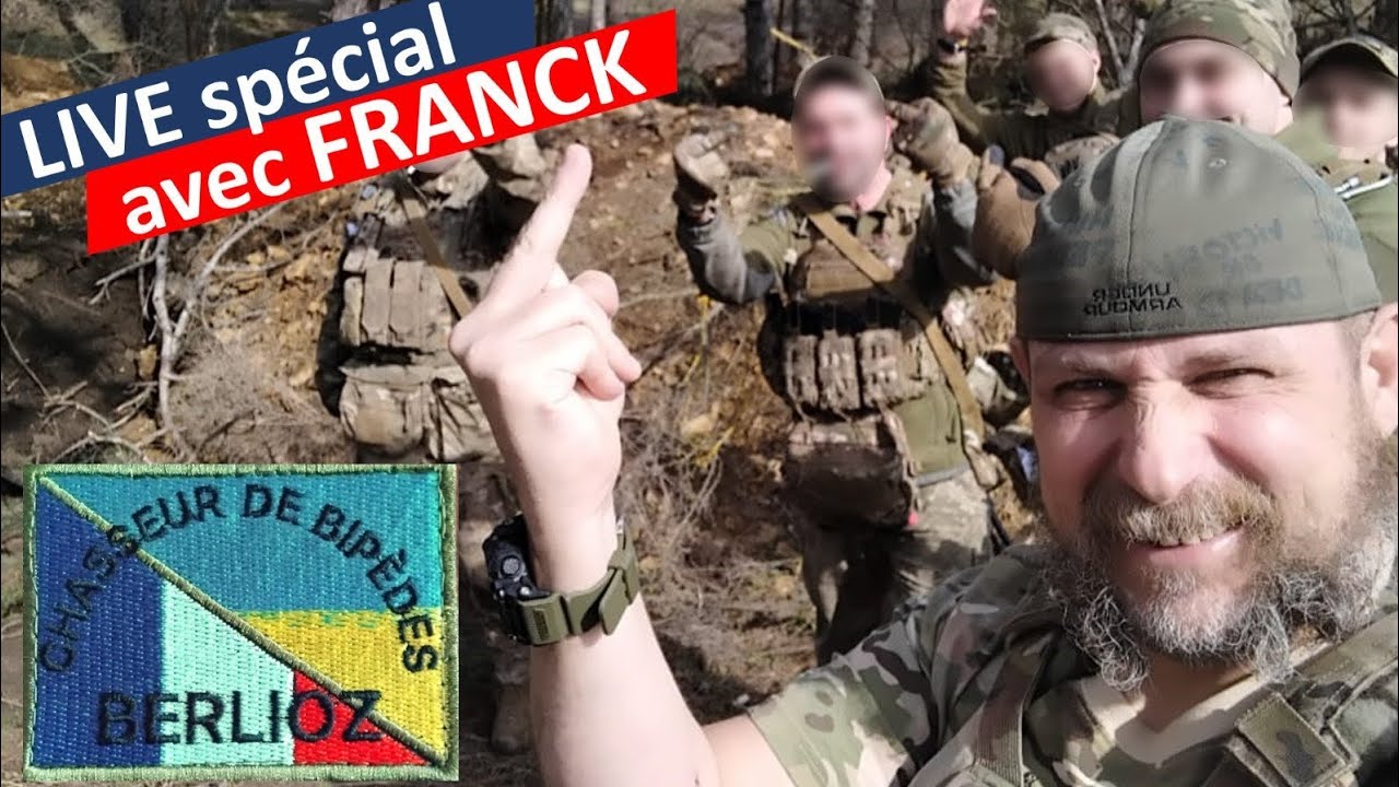 En duplex d'Ukraine avec Franck, le chasseur de bipèdes