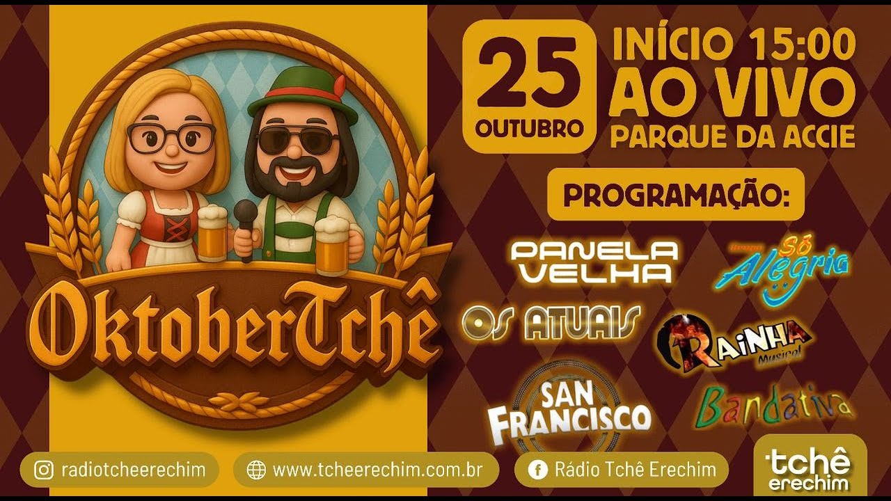 OKTOBERFEST ERECHIM 2025 - OKTOBERTCHÊ - 2º NOITE