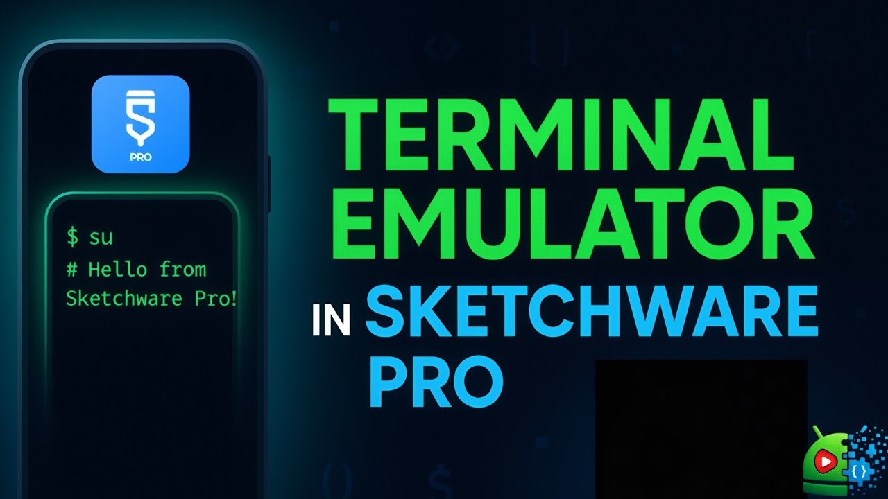 How to Create a Terminal Emulator in Sketchware Pro