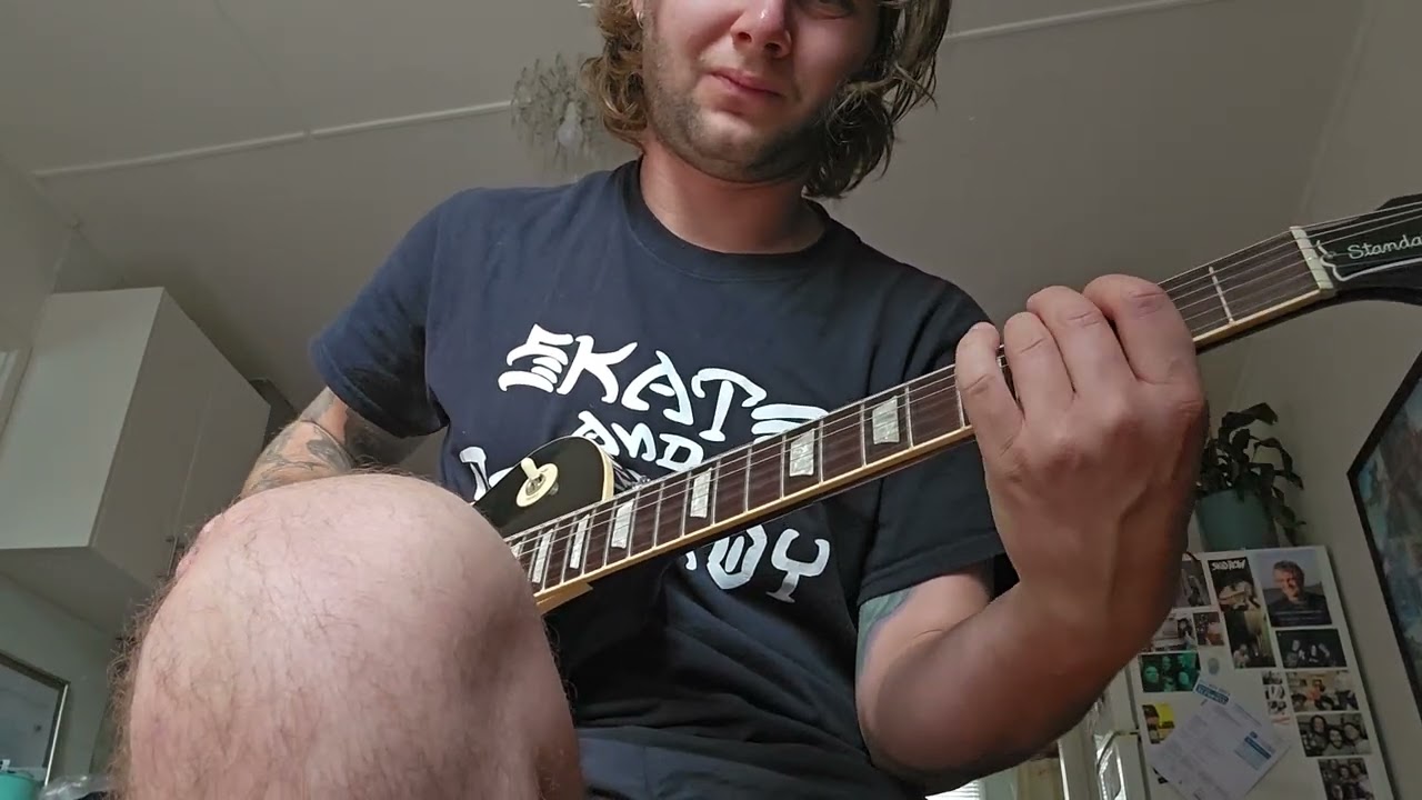 Crayon guitar playthrough