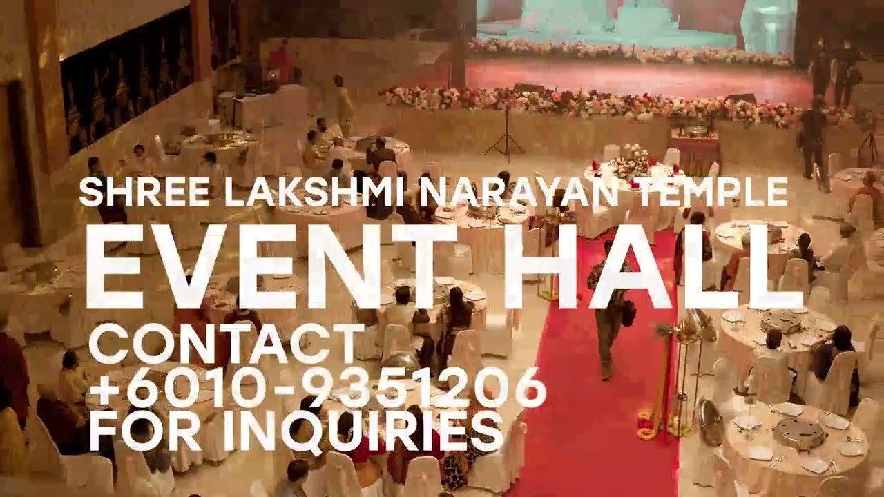 Shree Lakshmi Narayanan Temple - SDSKL - Event Hall