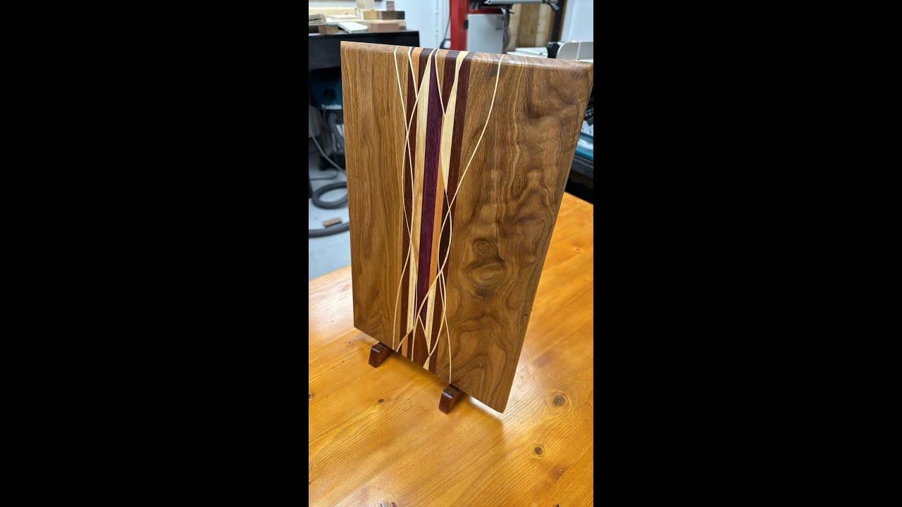 Cuttingboard. How to make woven cutting board
