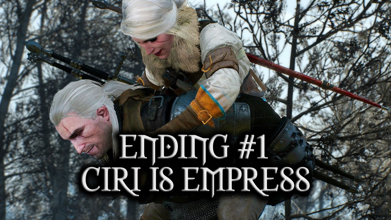 The Witcher 3: Wild Hunt - Ending #1 - Ciri is Empress