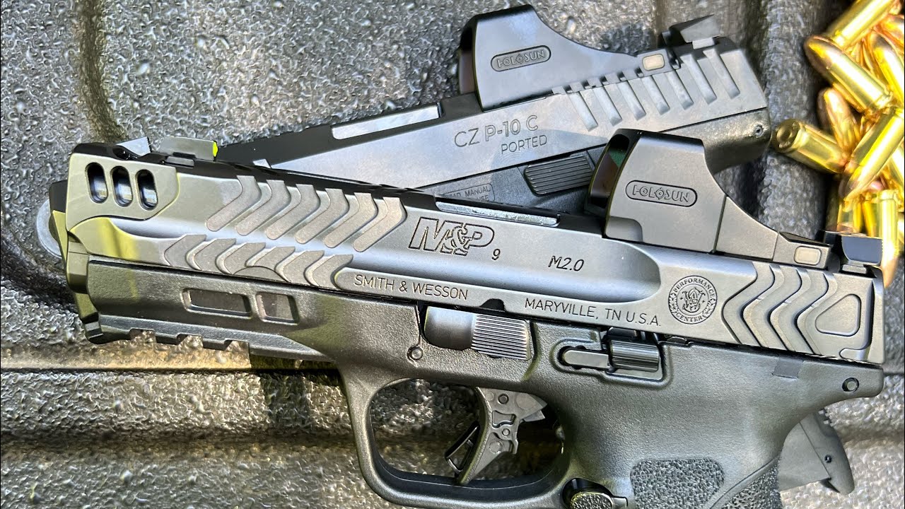S&W 2.0 Carry Comp vs CZ P-10C Ported 😬