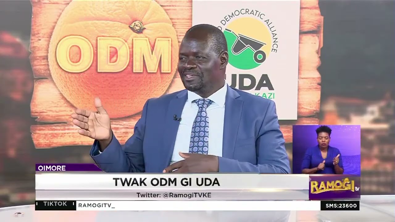 Jared Okello: Idhi chuogi komiti mar jii 8 mawuok e ODM kod UDA madhi loso weche matayo twak