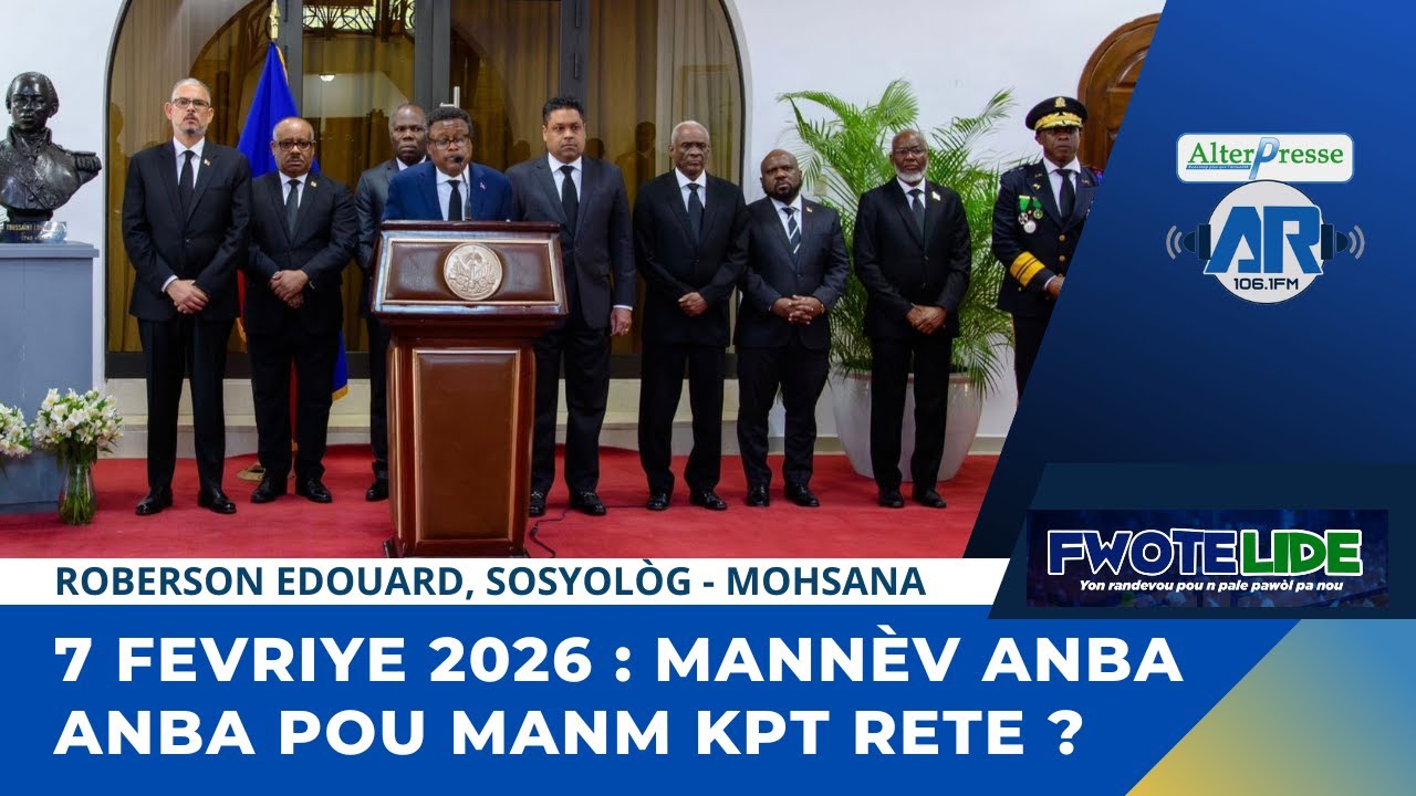 7 fevriye 2026 : Mannèv anba anba pou Manm KPT rete ?