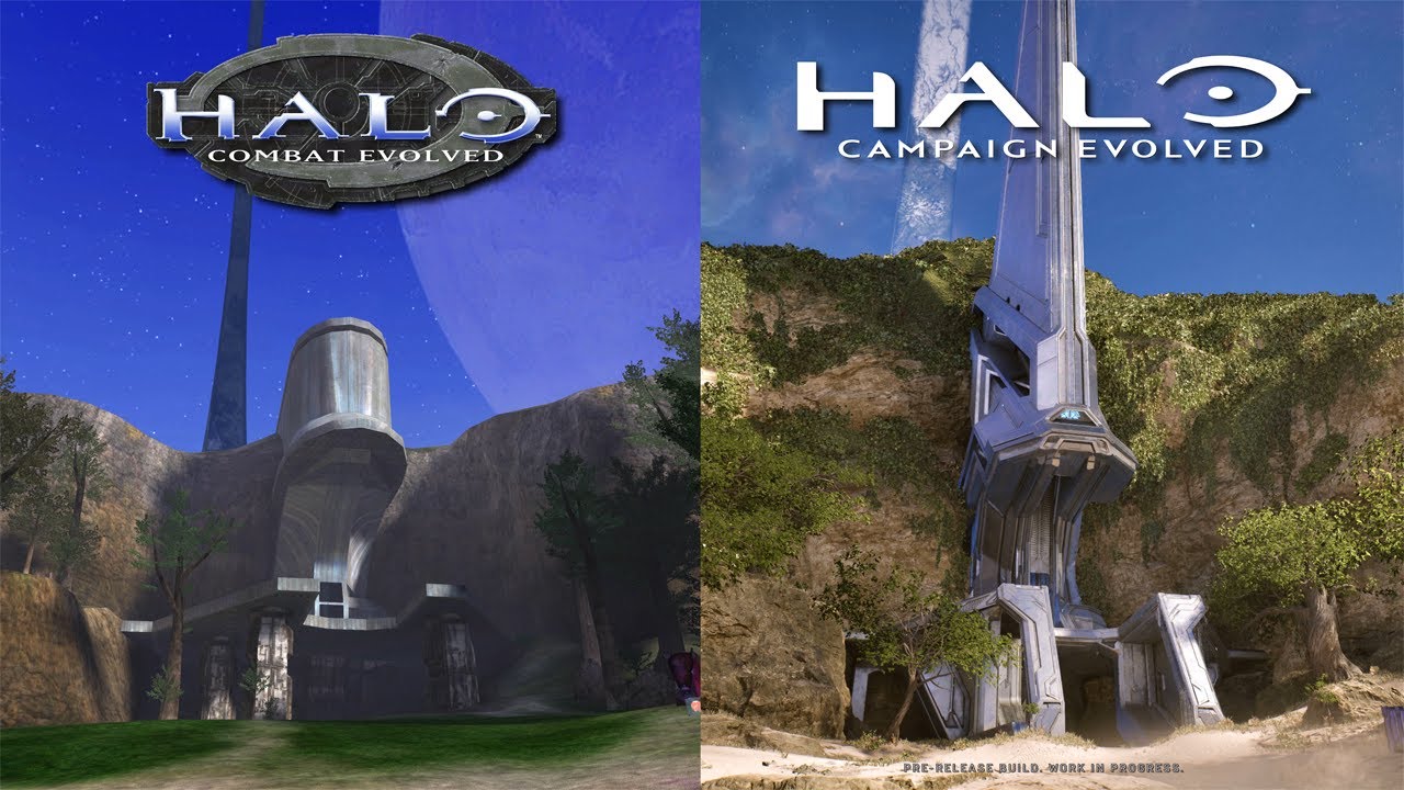 Halo Campaign Evolved (Prerelease) | The Silent Cartographer Graphics Comparison