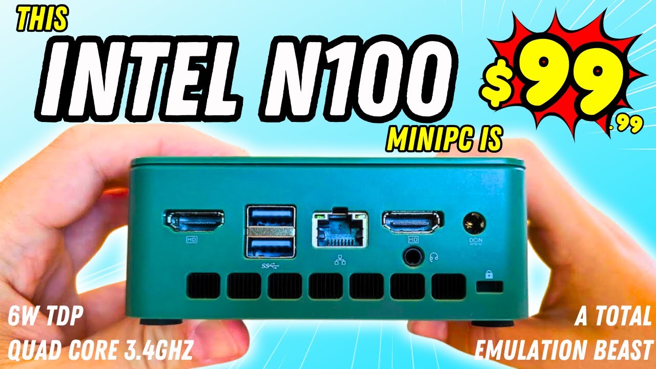 Ten minikomputer Intel N100 kosztuje MNIEJ NIŻ 100 dolar&oacute;w! 😱 [RECENZJA GMKtec NucBox G3]