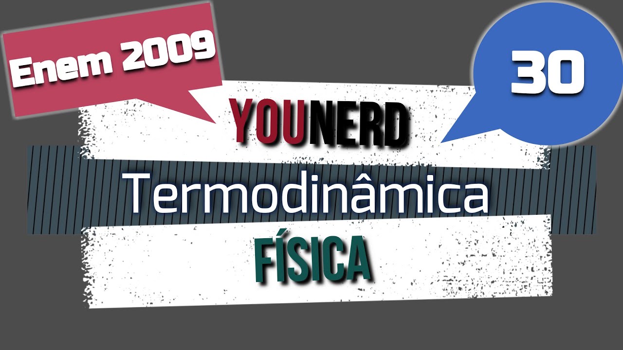 🐧 30. ENEM 2009 Termodinâmica | Questão 👉🏻 