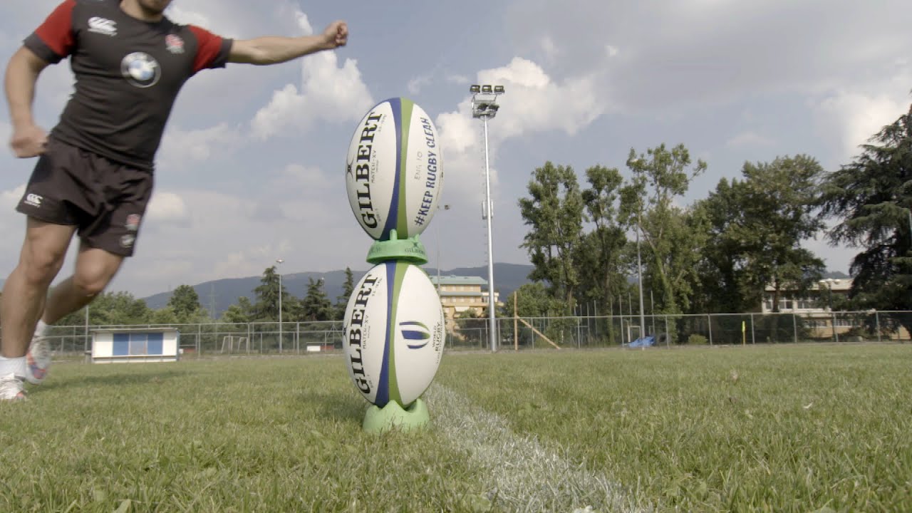 Rugby Skills! England's James Mitchell impresses....
