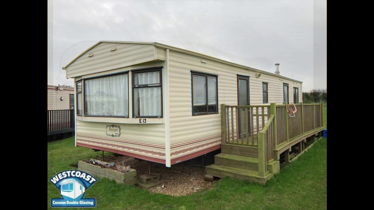 Slimline Static caravan replacement double glazing windows and doors in Norfolk, Great Yarmouth