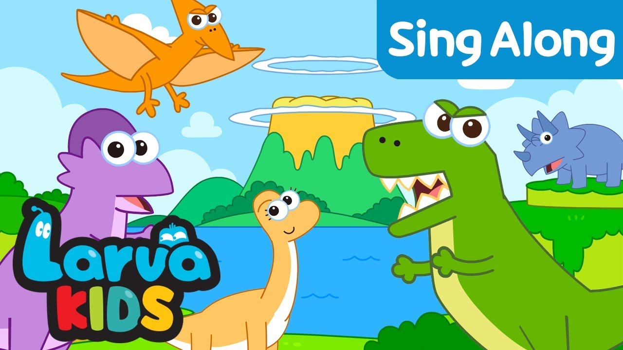 DINO FRIENDS | SING ALONG | EGG SONG | SUPER BEST SONGS FOR KIDS | LARVA KIDS