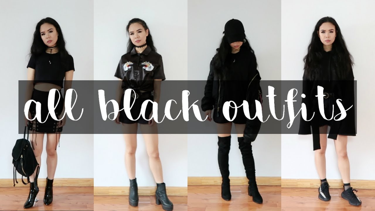 ALWAYS IN BLACK // LOOKBOOK
