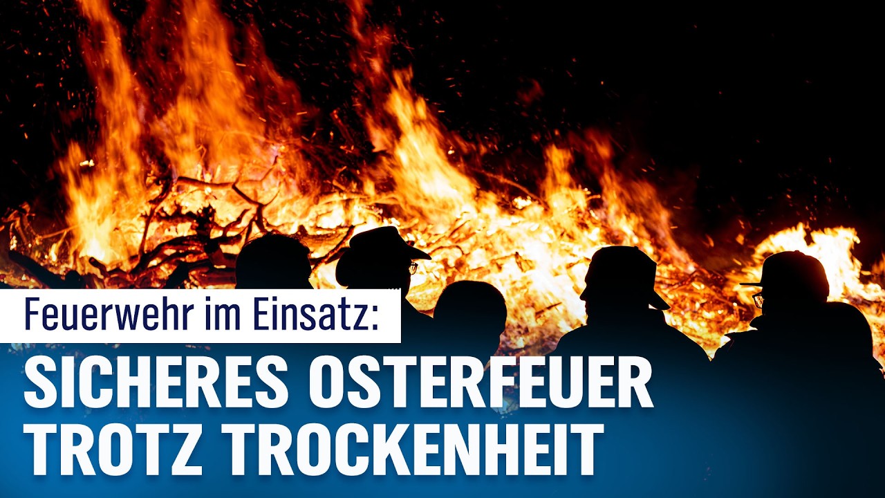 Heiße Tradition! Osterfeuer 2025 im Norden: Trockenheit stellt Feuerwehren auf die Probe | NDR Info