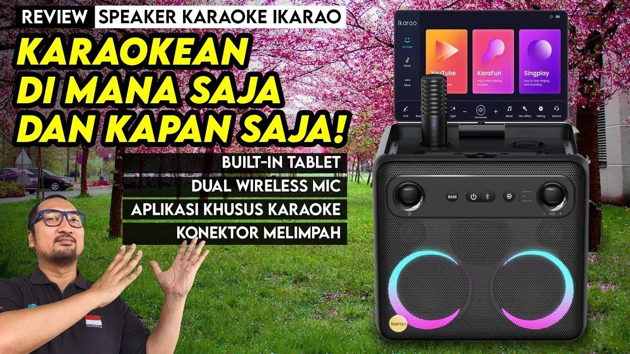 Solusi Karoke di Mana Saja dan Kapan Saja! Review Speaker Karaoke IKARAO