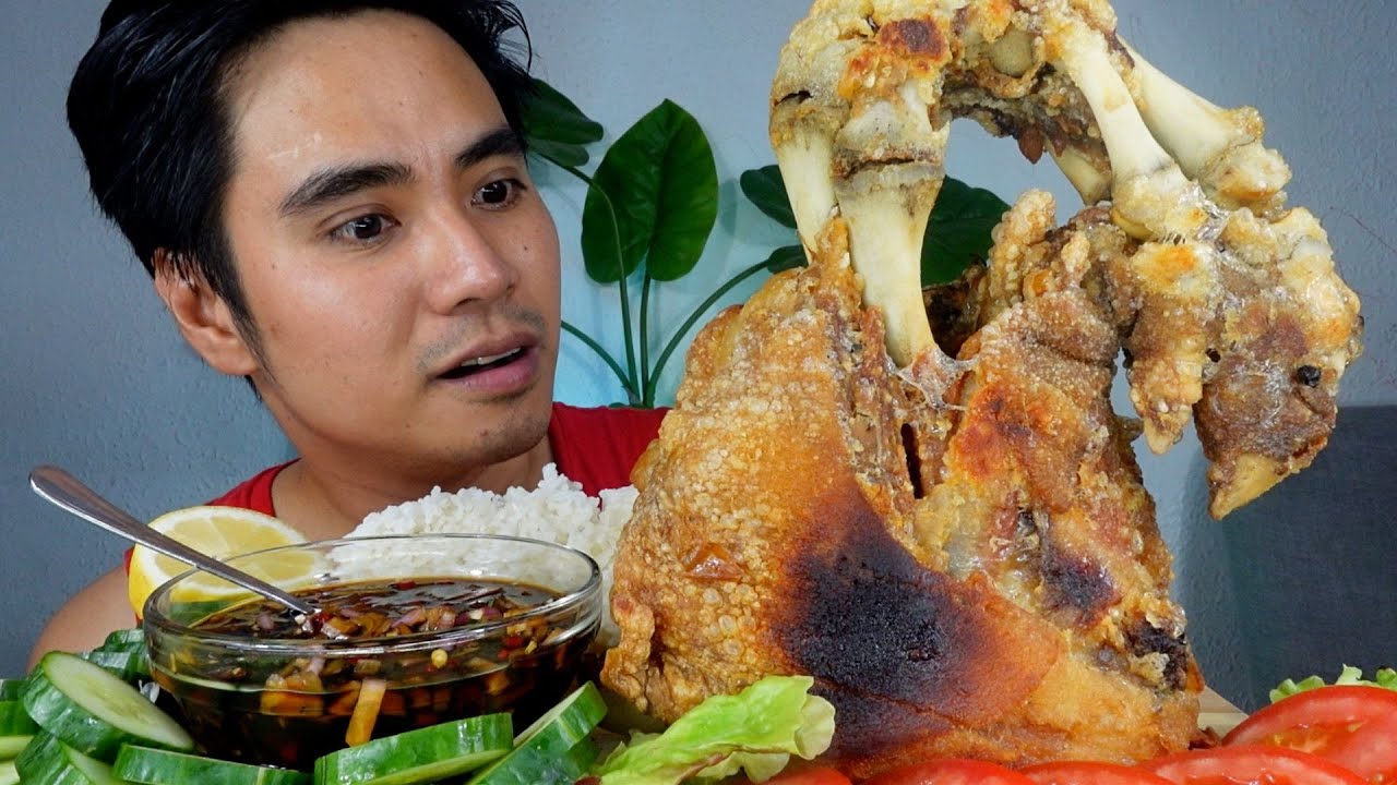 JUMBO CRISPY PATA SOLO MUKBANG