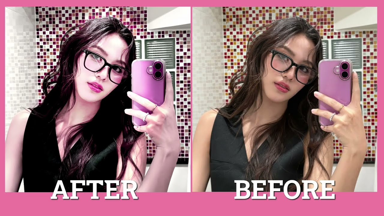 Pink Coloring CC tutorial || Alight motion