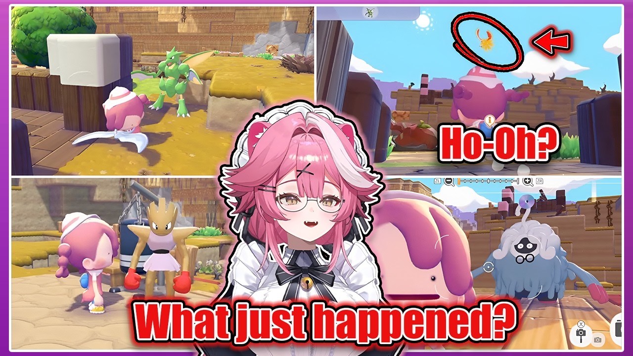 Raora Didn't Expect THIS Pokémon to Show Up in Her Land! | Pokémon Pokopia【Hololive EN】