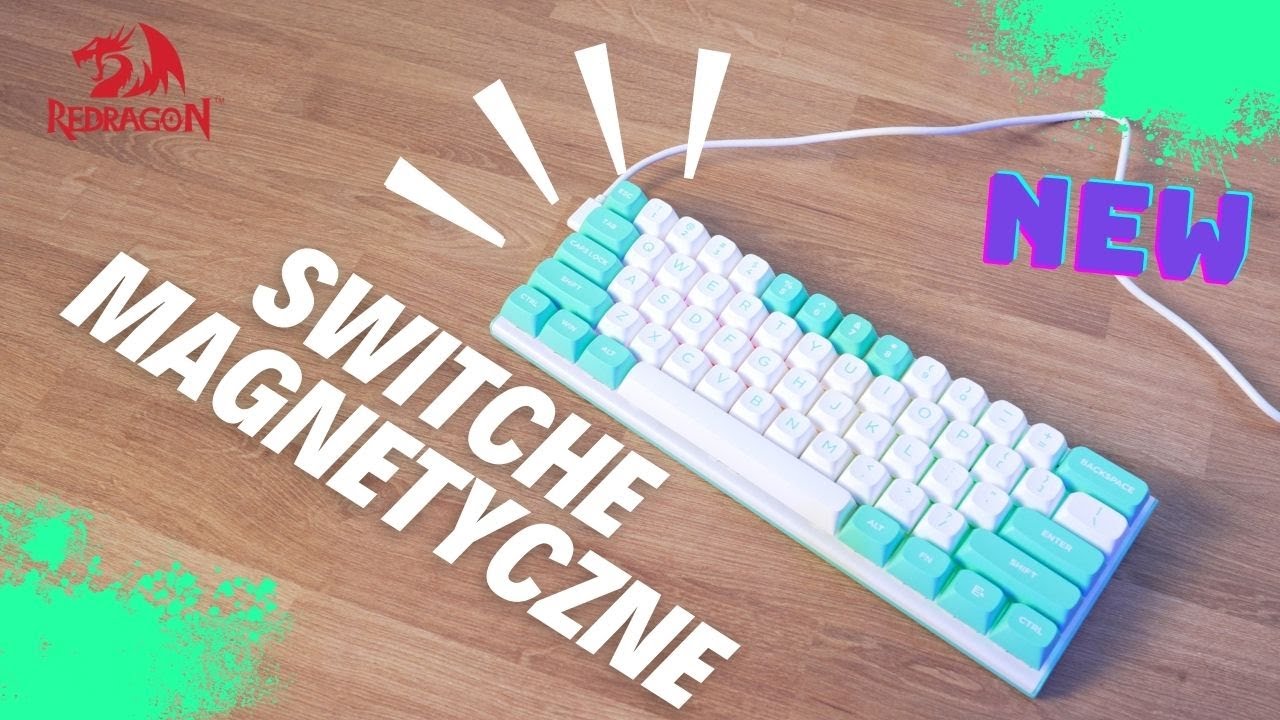 Switche magnetyczne czy warto ? ~Redragon FIDD