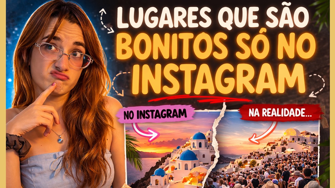 Lugares que são bonitos só no Instagram