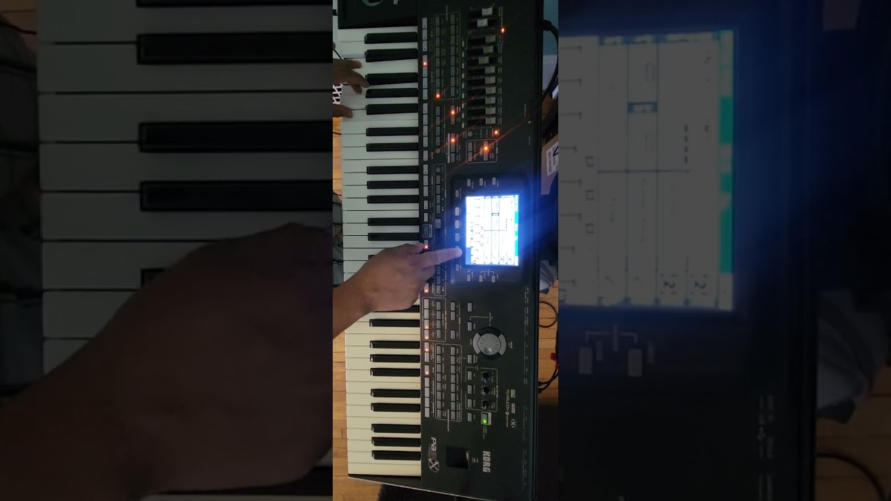 ANSIAS DE AMARTE - KORG PA