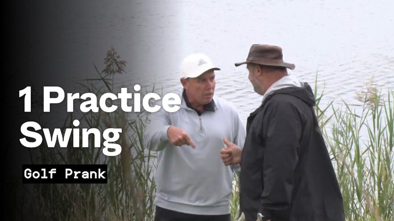 1 Practice Swing Prank!!