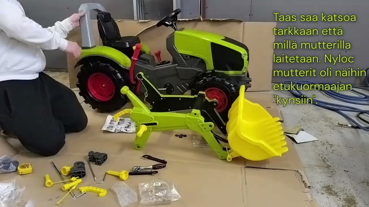 Kävin Hankkijalla traktorikaupoilla!