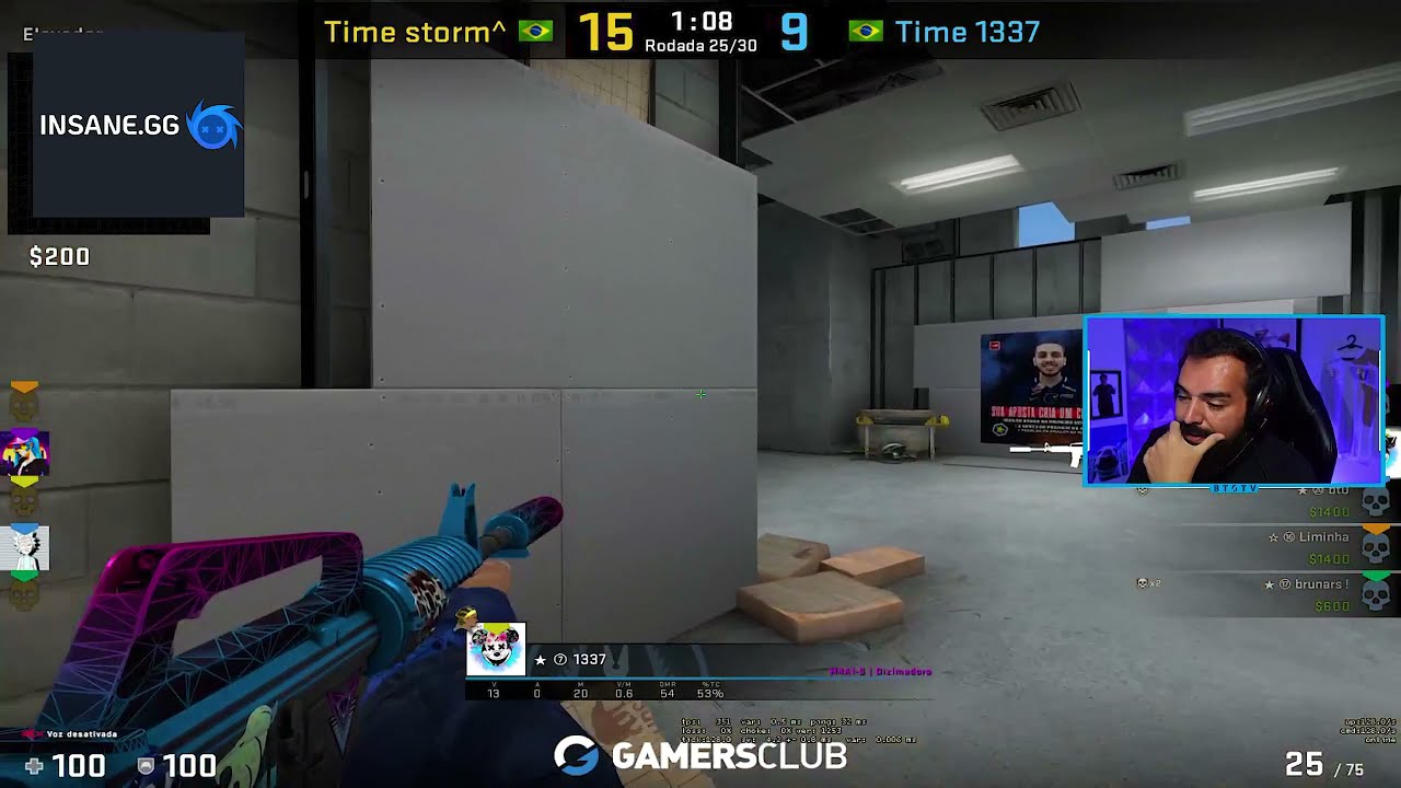 Bt0 faz patetada no ultimo round !!! kkkkkk