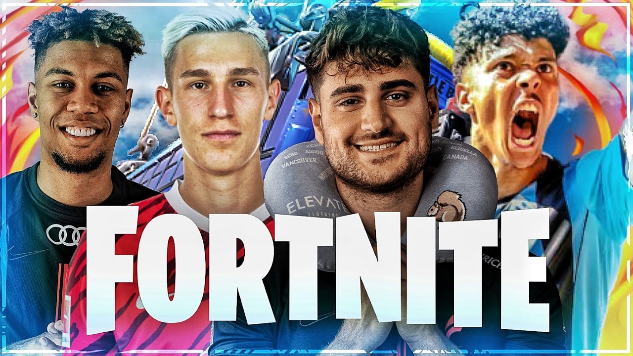 FORTNITE WINS MIT NICO SCHLOTTERBECK, WILLY & SIDNEY!🔥 DFB Zukunft spielt mit Schlotte🙌🏼
