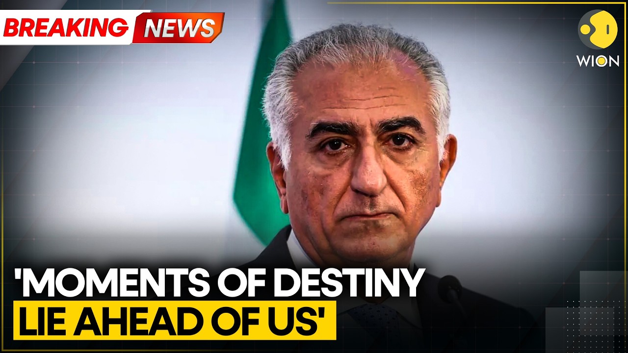 BREAKING: Iran's Exiled Prince Reza Pahlavi Addresses Iranians | WION News