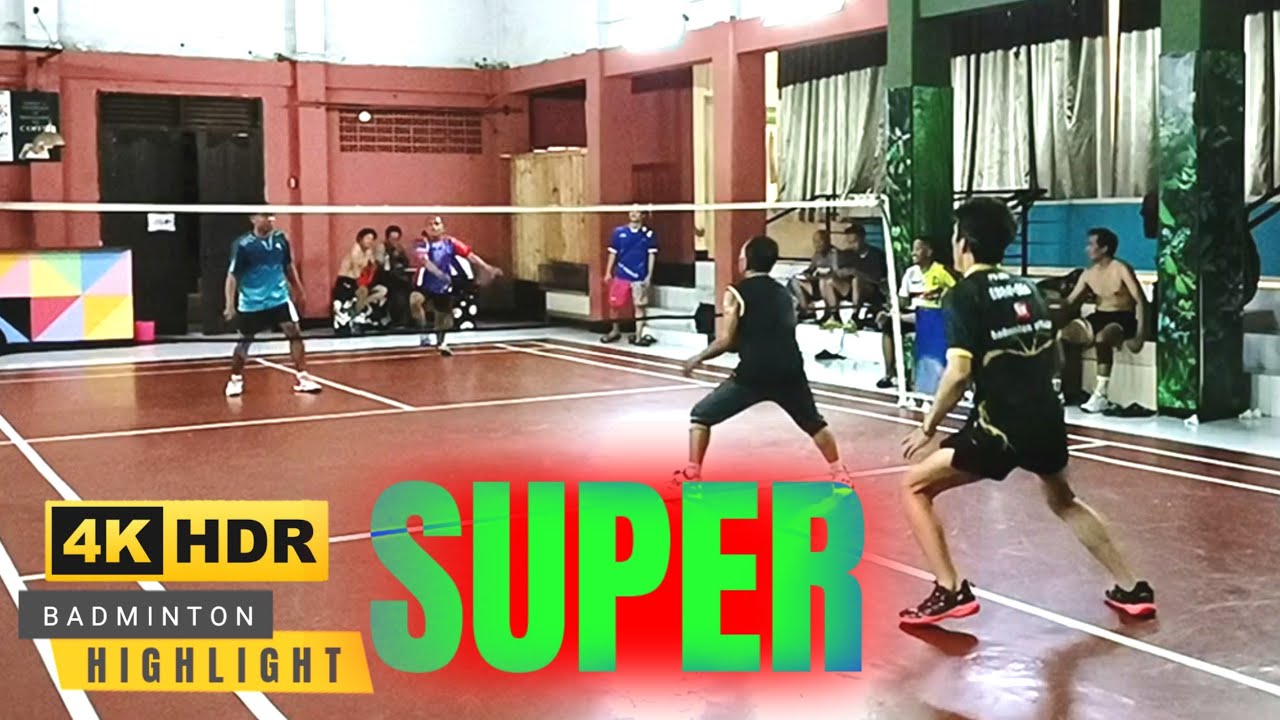 Badminton [Highlights] SUPER SEKALI MAIN PAKSARJINO‼️