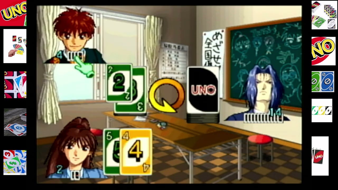 Uno DX 3 Player 1 Round Game