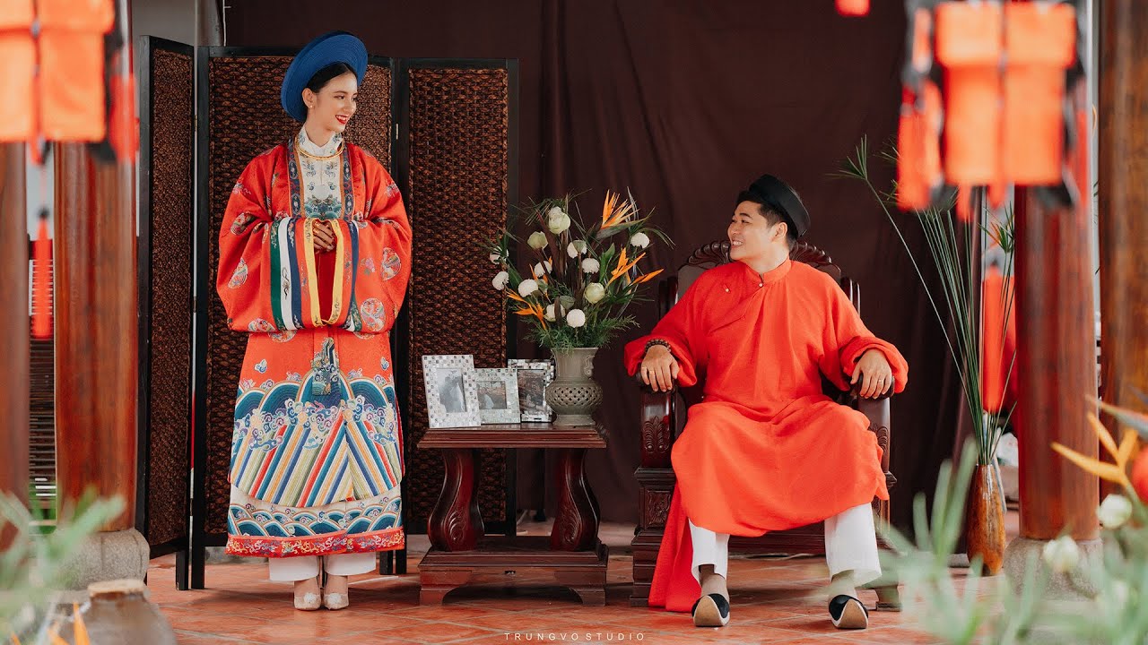 Cô dâu và cổ phục Nhật Bình | Thảo Uyên & Tuấn Anh | Phóng Sự Cưới 4K
