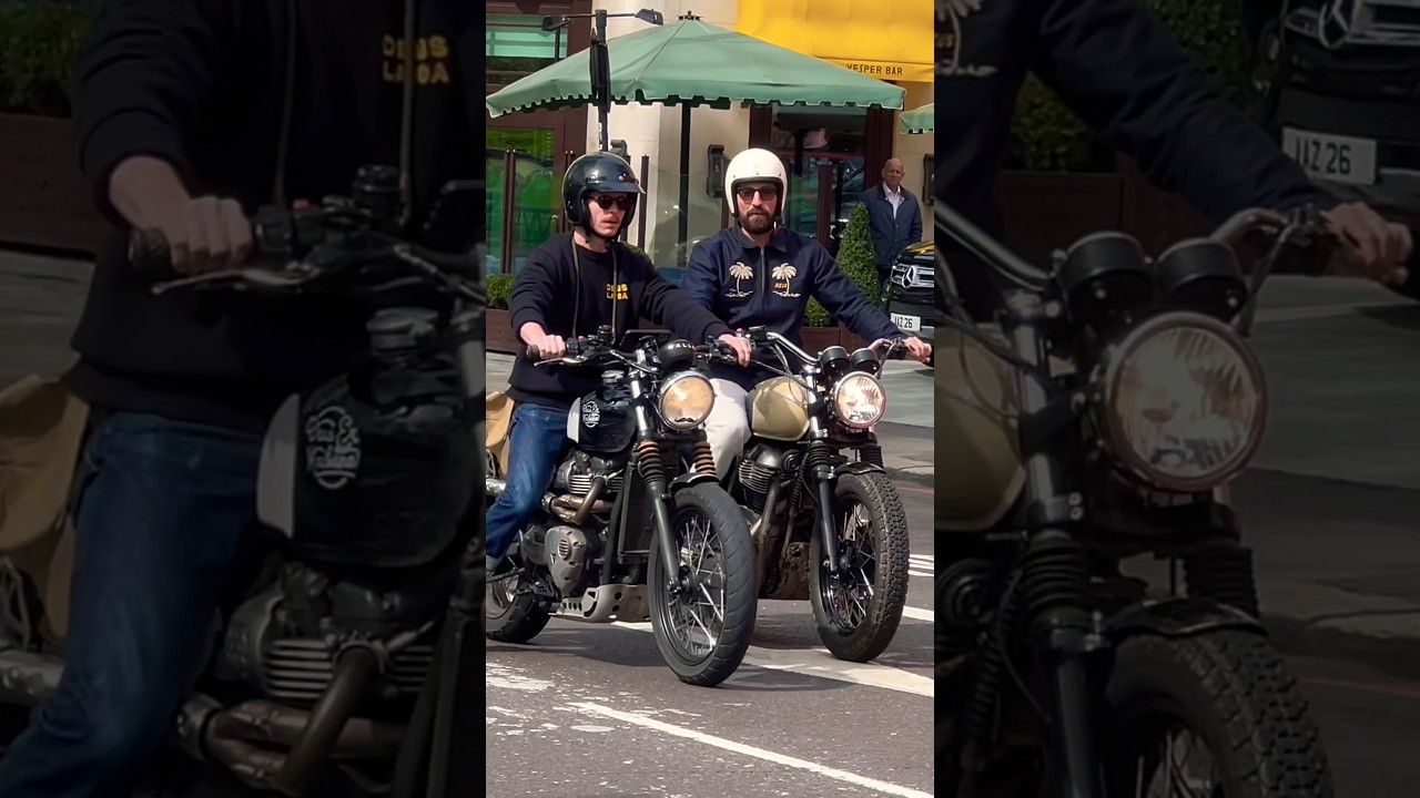 2022 ROYAL ENFIELD INTERCEPTOR INT 650 E5 | 2020 TRIUMPH SCRAMBLER 1200 XE #london #shorts