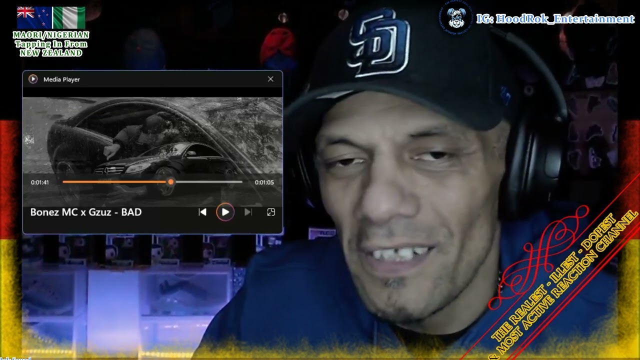 German Rap Reaction: Bonez MC x Gzuz - BAD