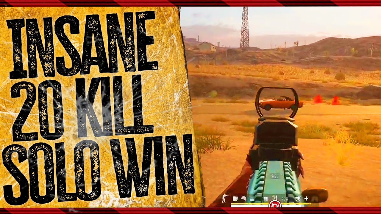 How I Dominated PUBG Xbox With 20 Solo Kills