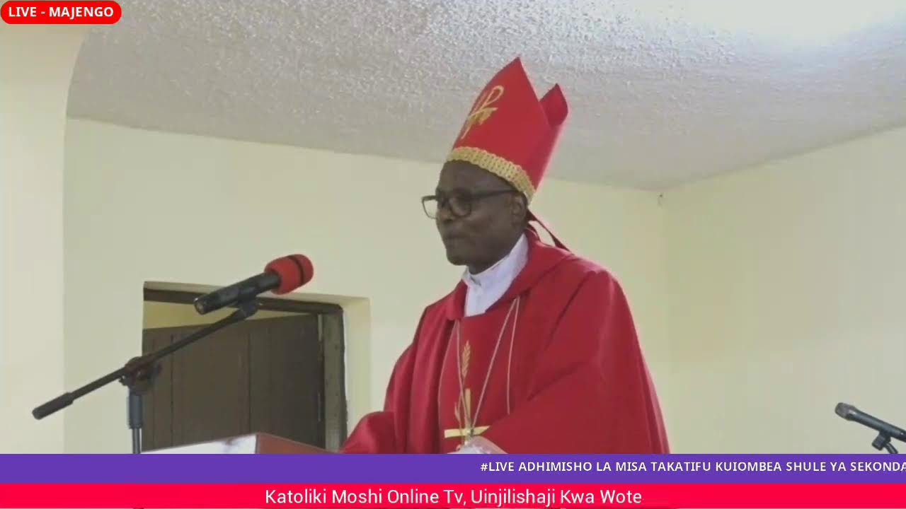 #LIVE ADHIMISHO LA MISA TAKATIFU KUIOMBEA SHULE YA MT BENEDICT BARAKA ZA MUNGU