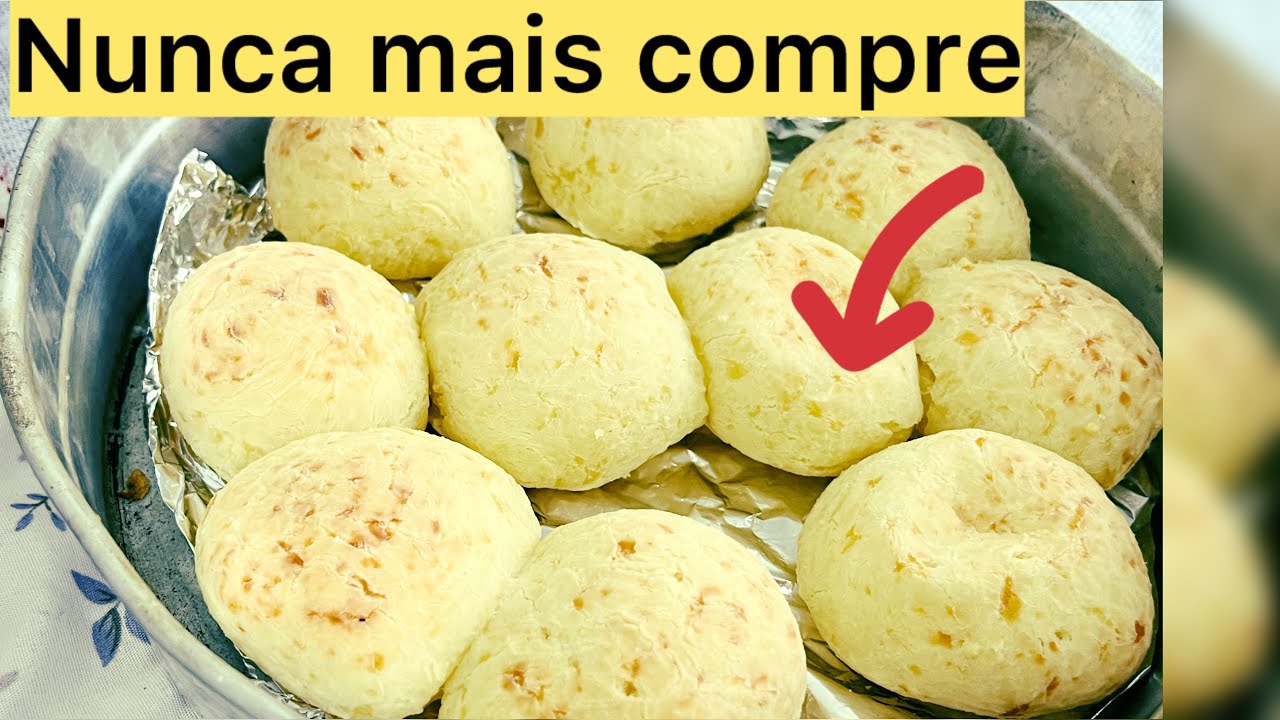 O pão de queijo fácil e rápido 