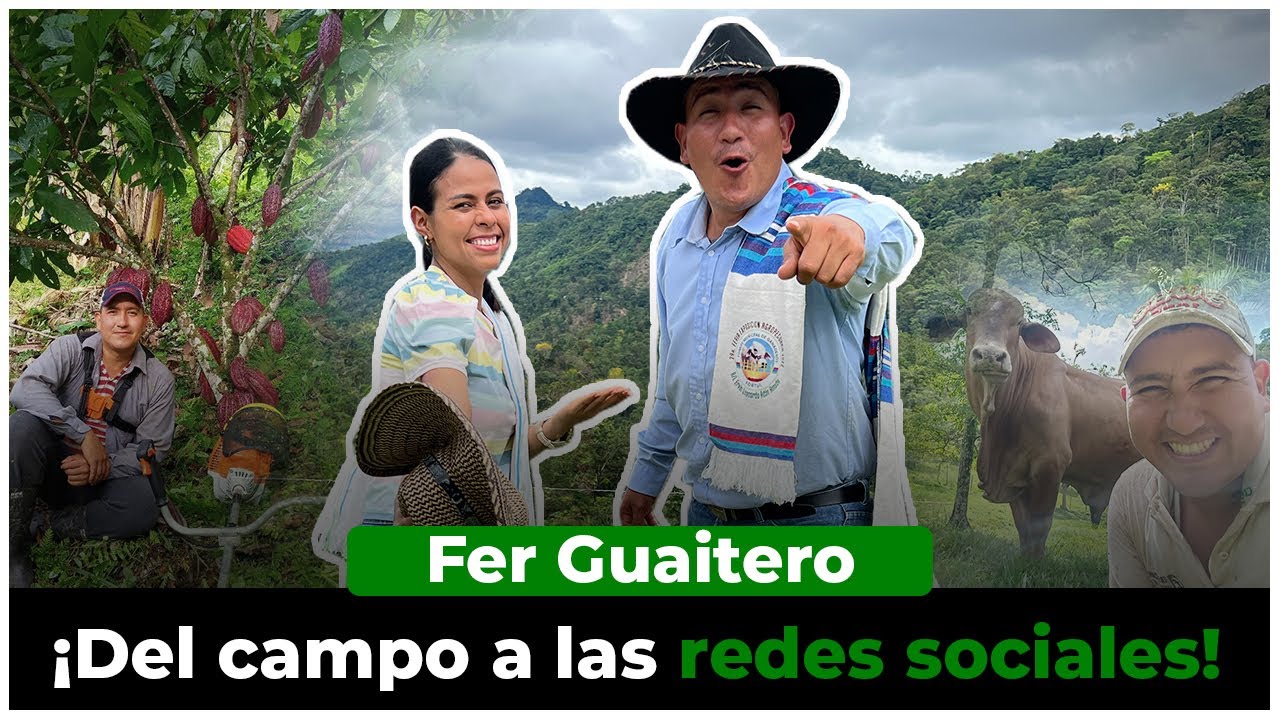 Así se convirtió en influencer desde el campo (Historia Real) Fer Guaitero