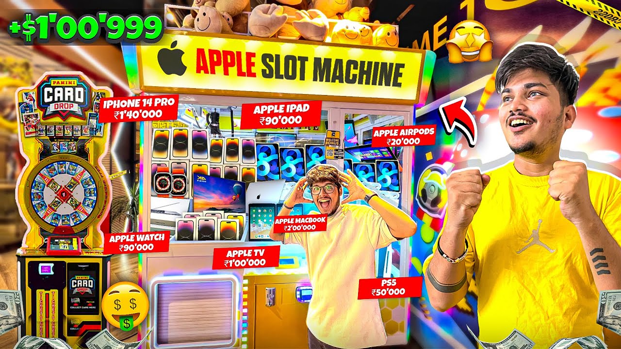 10,000 Topup in Arcade Golden Card😍 | Biggest Slot Machine & Expensive Gifts - Jash Dhoka Vlogs