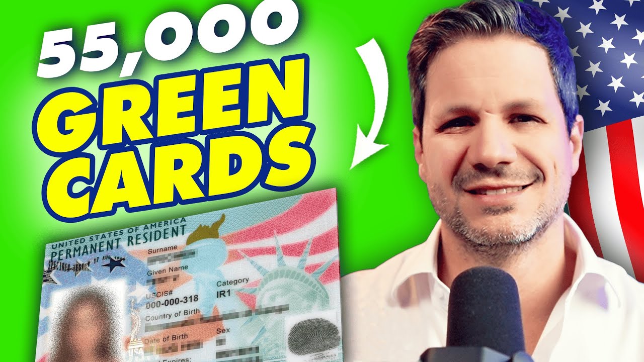 🇺🇸 GANA una de las 55,000 GREEN CARDS!