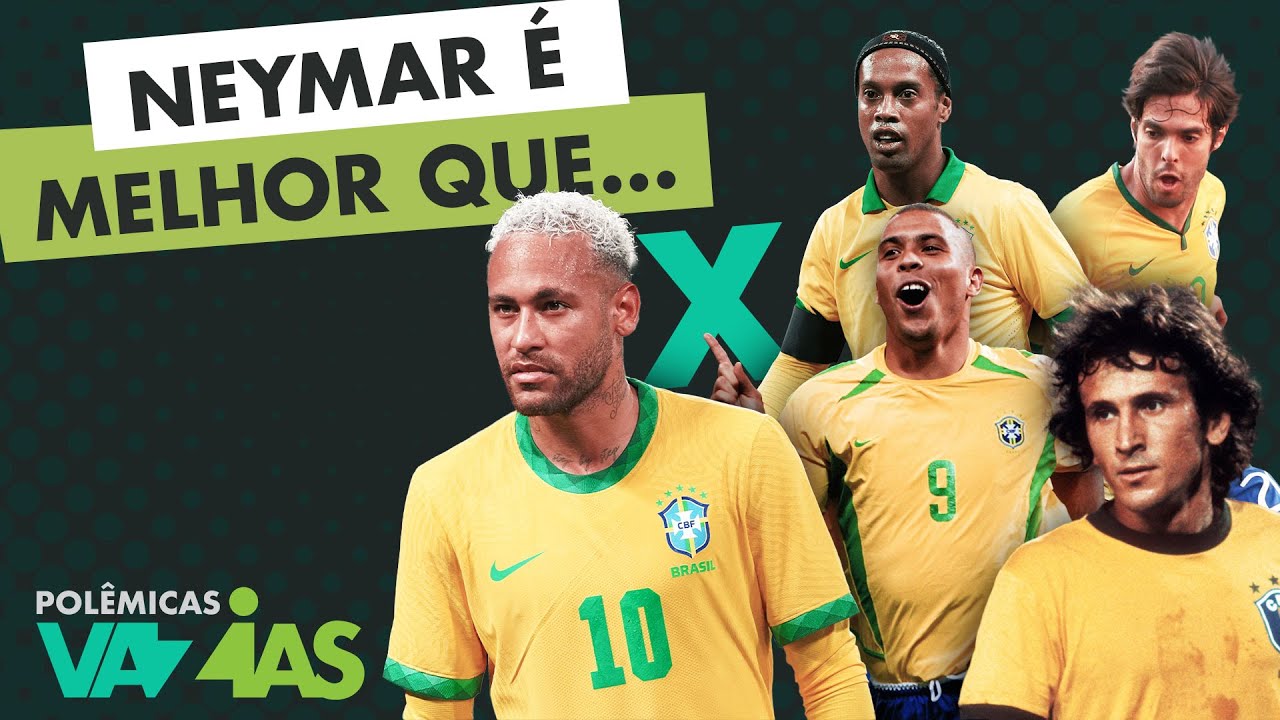 NEYMAR É MELHOR QUE ZICO, RONALDO, R10, KAKÁ, ROMÁRIO, RIVALDO...? - POLÊMICAS VAZIAS #426