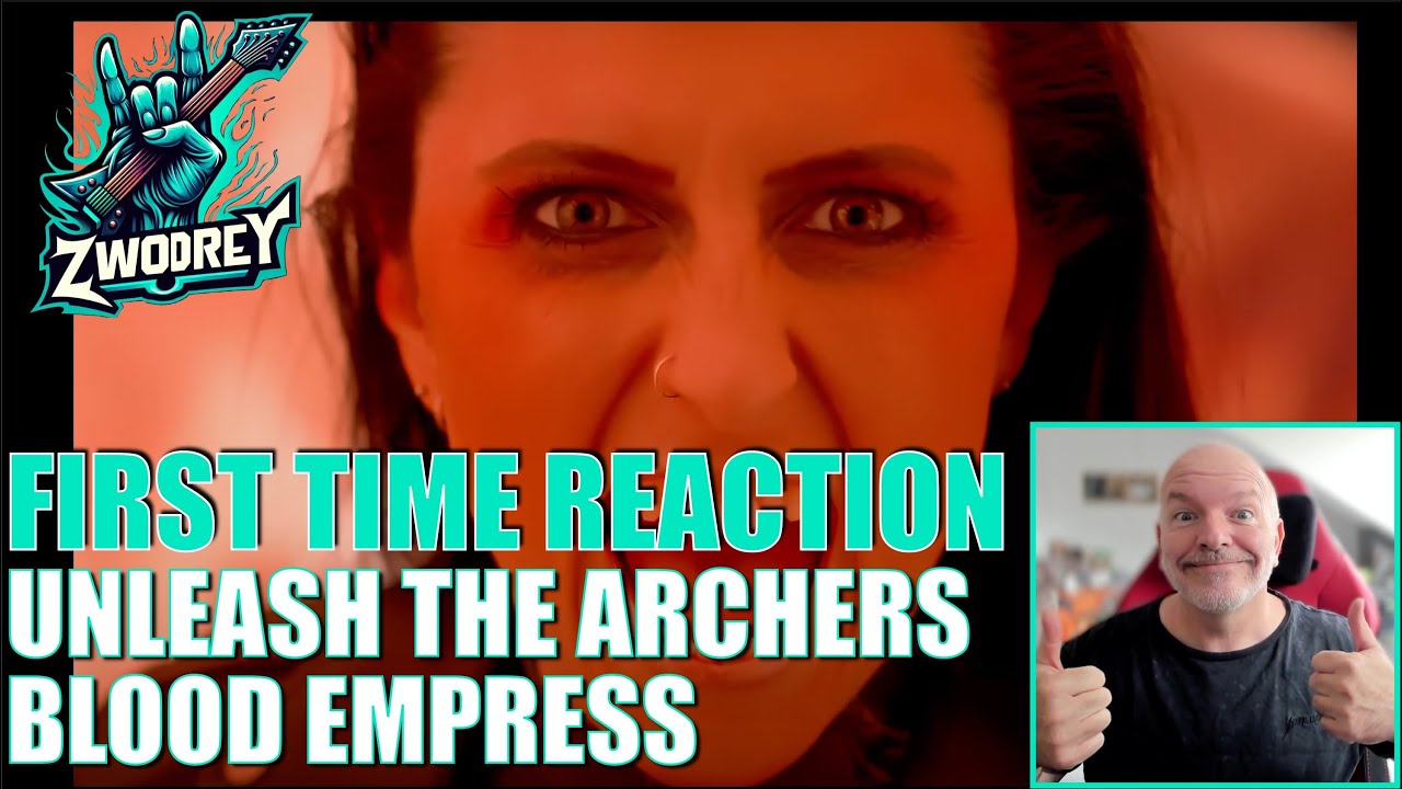 Unleash The Archers - Blood Empress - (Reaction!) - She is not human! Great Song!