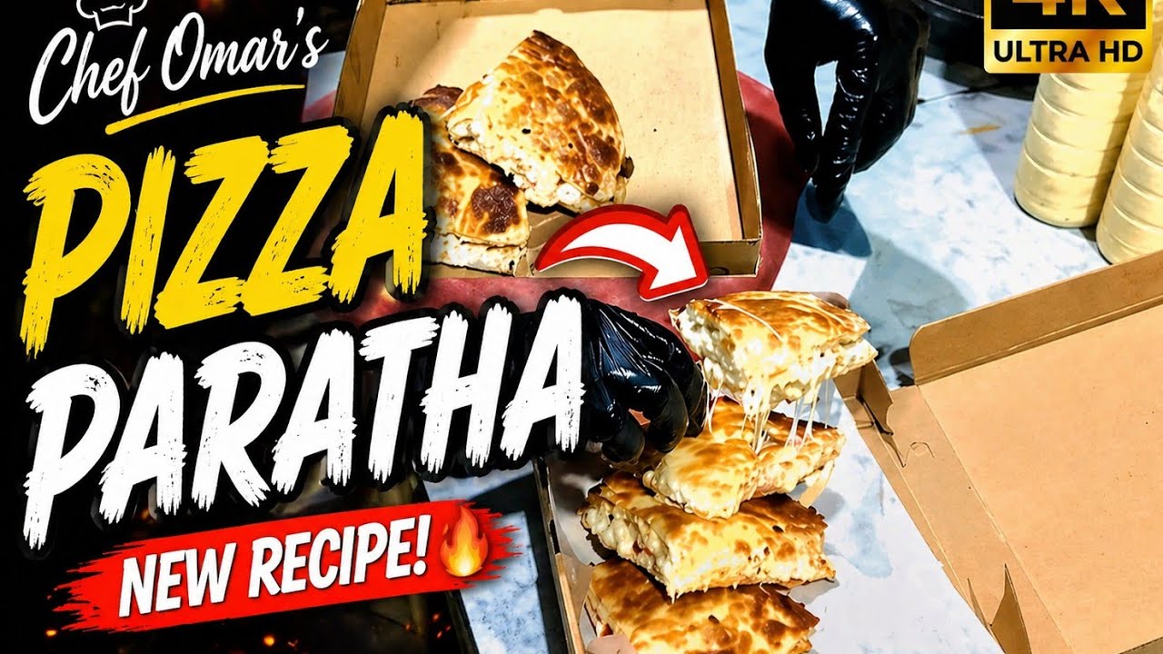 Chef Omar's Pizza Paratha Mastery: Elevate Your Cooking Skills