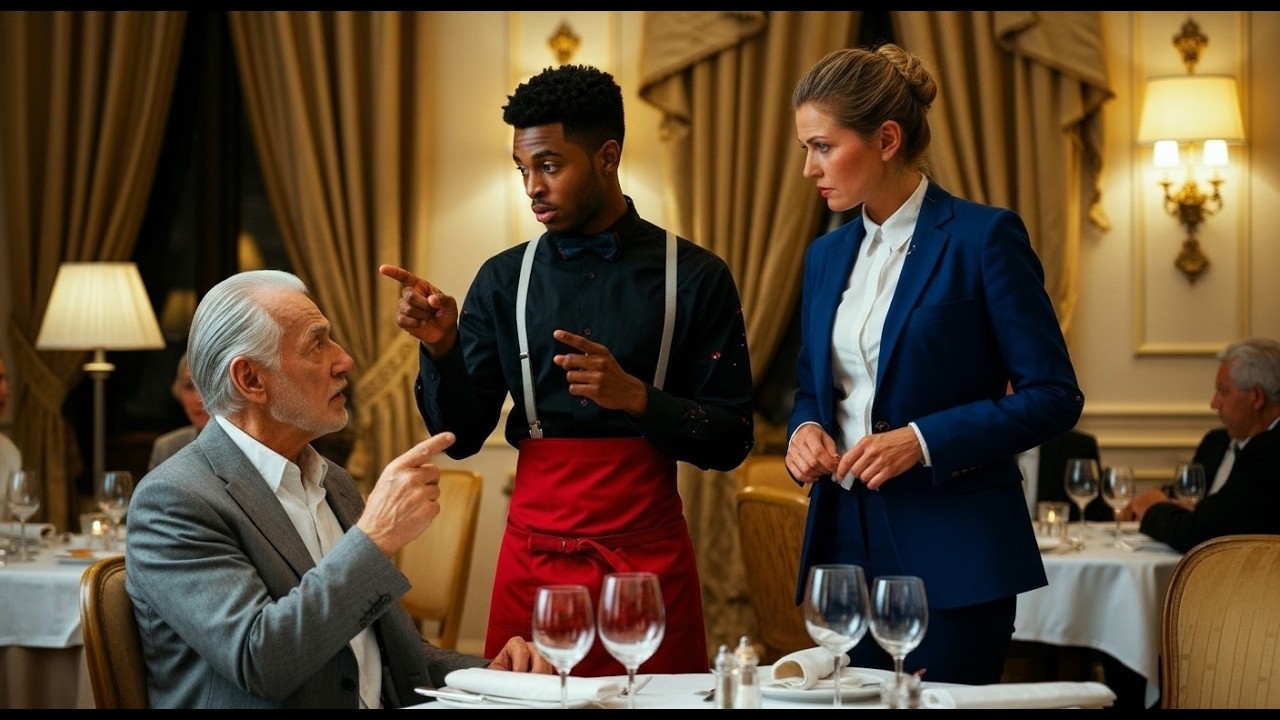BLACK Waiter Rescued a DEAF Billionaire’s Father — What Happened Next Shocked Everyone